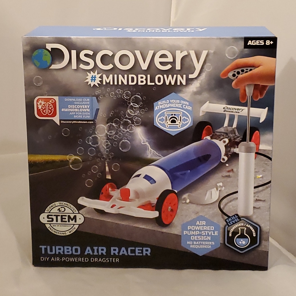 Discovery Turbo Air Racer DIY Air-Powered Drag Car